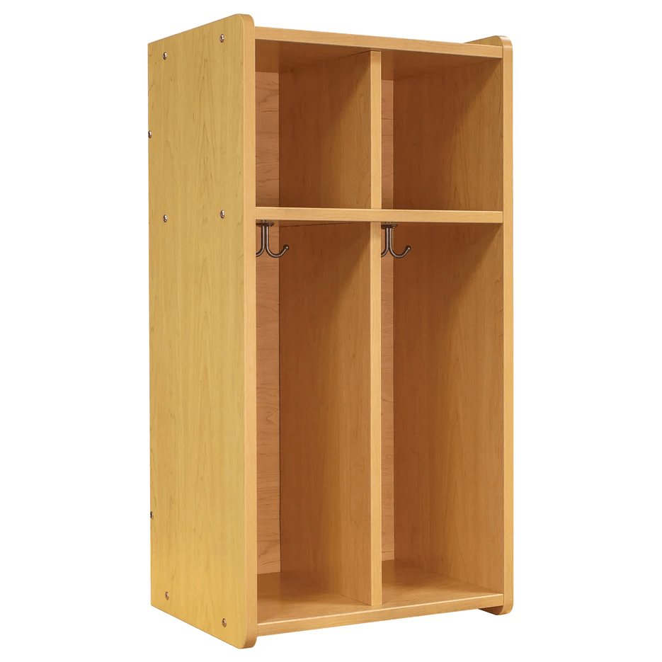 2-Section Wall Locker with Cubbies 19″ Wide